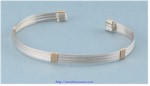 Cuff-Style Wire Bracelet