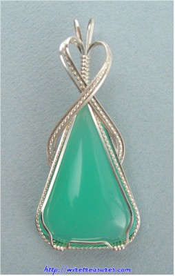 Chrysoprase Pendant