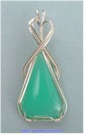 Chrysoprase Pendant