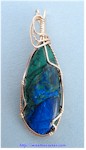 Malachite & Azurite Pendant