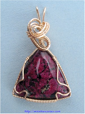 Eudialyte Pendant