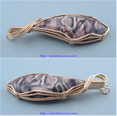 Porcelain Jasper Pendant