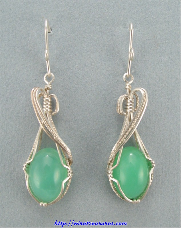 Chrysoprase Earrings