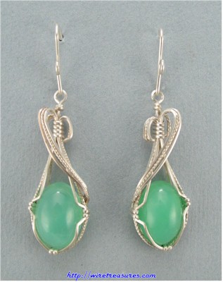 Chrysoprase Earrings