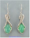 Chrysoprase Earrings