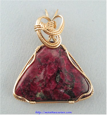 Eudialyte Pendant