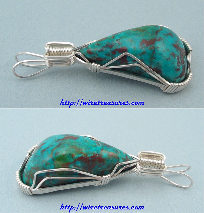 Chrysocolla Pendant