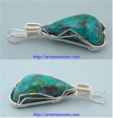 Chrysocolla Pendant