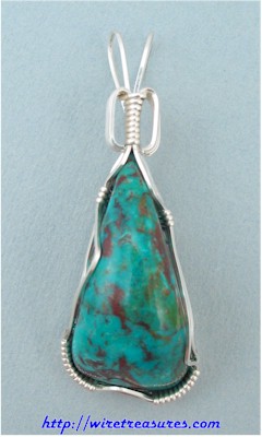 Chrysocolla Pendant