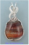 Lace Agate Pendant