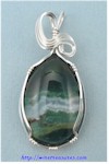 Green Jasper Pendant
