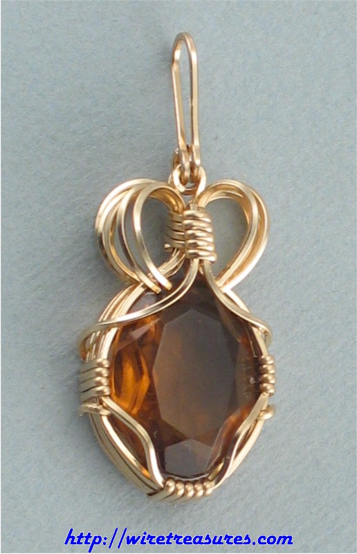 Faceted Topaz Pendant