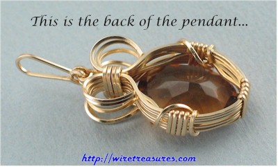 Faceted Topaz Pendant