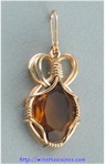 Faceted Topaz Pendant