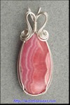 Rhodochrosite Pendant