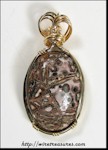 Leopardskin Jasper Pendant