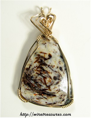 Astrophyllite Pendant