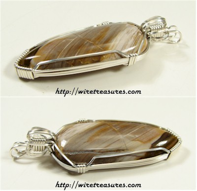 Petrified Wood Pendant