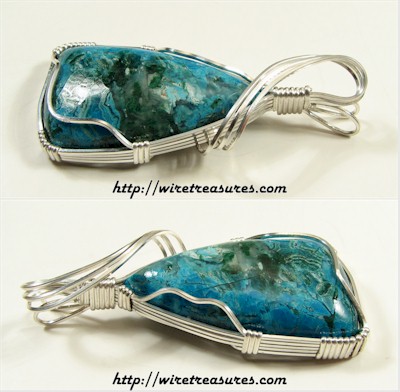Chrysocolla Pendant