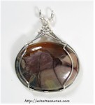 Butterfly Wing Jasper Pendant
