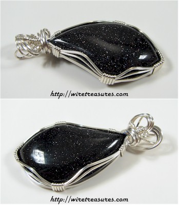 Goldstone Pendant