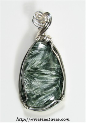 Seraphinite Pendant