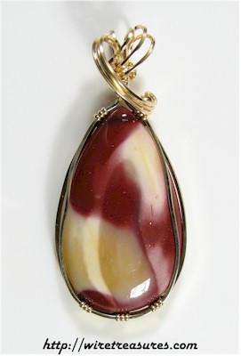 Mook Jasper Pendant