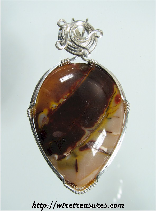 Mook Jasper Pendant