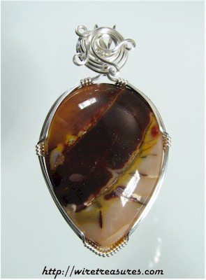 Mook Jasper Pendant