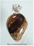 Mook Jasper Pendant