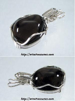 Apache Tears Pendant