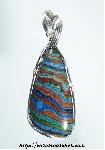 Rainbow Cal Silica Pendant