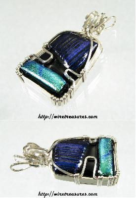 Dichroic Glass Pendant