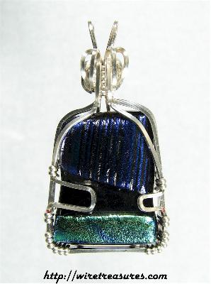 Dichroic Glass Pendant