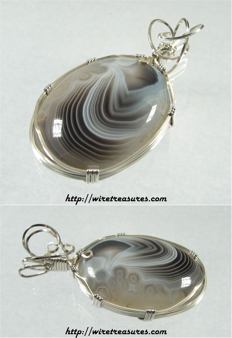 Botswana Agate Pendant