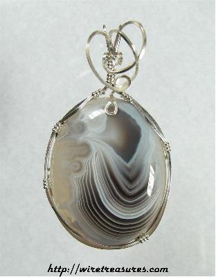 Botswana Agate Pendant