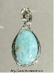 Larimar Pendant