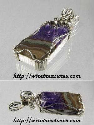 Amethyst Crystals Pendant