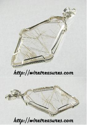 Rutilated Quartz Pendant