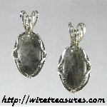 Labradorite Earrings