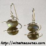 Labradorite Earrings