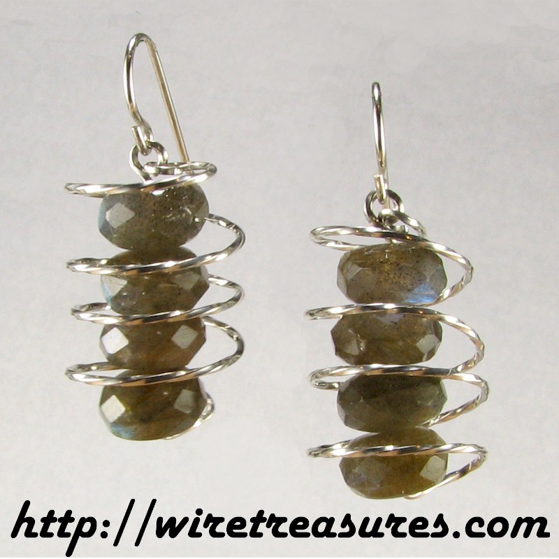 Labradorite Earrings