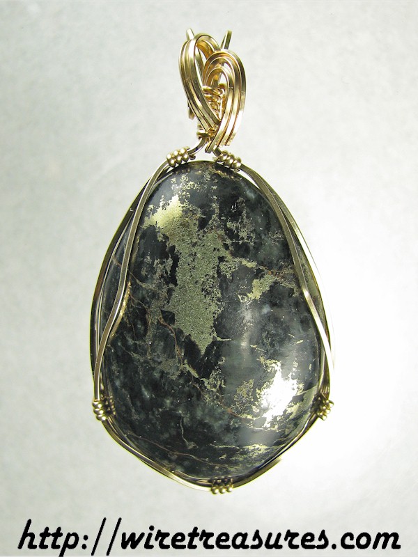 Pyrite in Matrix Pendant