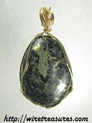 Pyrite in Matrix Pendant