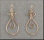 Little Girl Curl Earrings