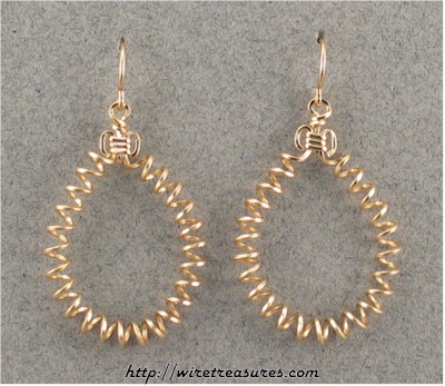 Curly Wire Earrings