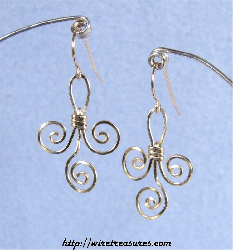 Triple Loop Earrings