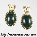 Bloodstone Earrings