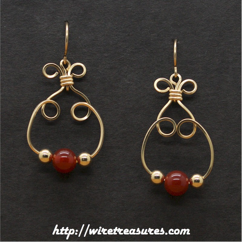 Beaded Bunny Earrings