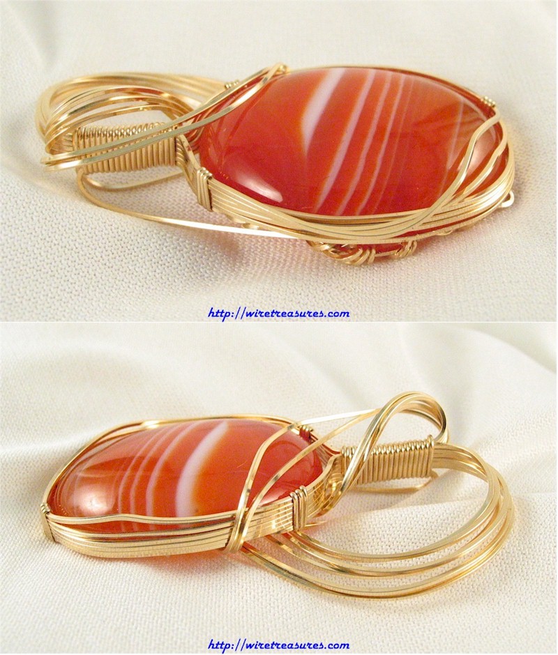 Red Agate Pendant